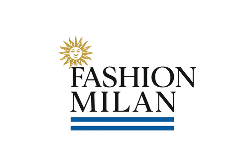 Generame un logo moderno y profesional que pongo Fashion Milan y algo relacionado con uruguay